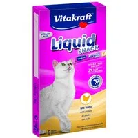 Vitakraft Katzensnack Cat Liquid Snack Huhn, 90g, Snack für: Katzen