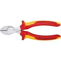 X-Cut Kompakt-Seitenschneider 73 06 160, VDE, Schneid-Zange gelb, doppelt gelagerte Gelenkachse
