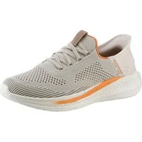 Skechers SLADE-QUINTO Slip-On Sneaker, Slipper, Freizeitschuh mit dezenten Kontrastbesatz