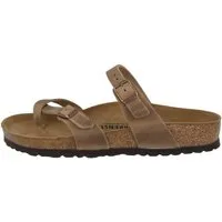 Birkenstock Mayari geöltes Nubukleder normal Damen Pantolette Hausschuhe, Sandaletten, Mules, Pantoffeln, Slipper