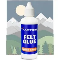 7 Artists Textilkleber 7 Artists Textilkleber Filzkleber - Jeans Kleber Wasserfest Waschbar, 80 ml