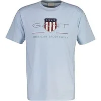 Gant T-Shirt Herren T-Shirt 1er Pack Baumwolle (Packung, 1er Pack)