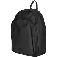 Christian Wippermann Cityrucksack Kleiner Damen Rucksack leder Optik City Bag Tasche (1 tlg), Kunstleder