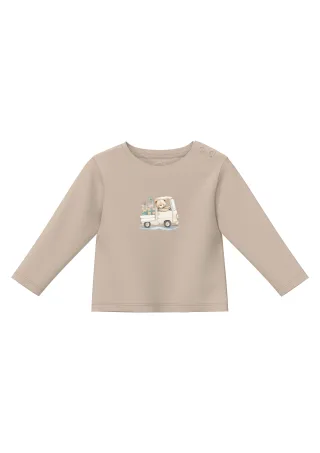 s.Oliver - T-Shirt braun - Gr. - 68