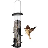 relaxdays Futterspender Vogelfutterspender zum Aufhängen