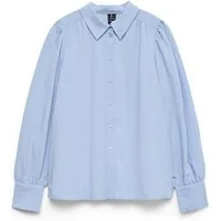 Vero Moda Hemdbluse VMMILLIE LS SHIRT WVN GA mit Streifen