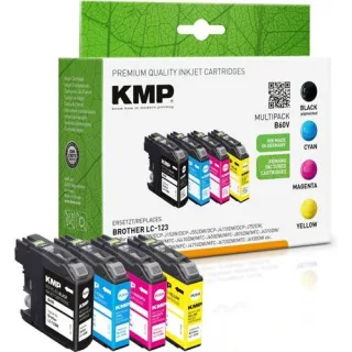 KMP B60V Vorteilspack kompatibel mit LC-123 BK/C/M/Y