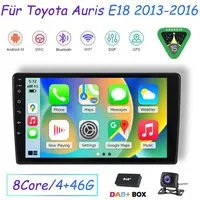 A-Sure CarPlay Für Toyota Auris 2013-2016 Android15 DAB GPS BT WIFI SWC 4+64G Autoradio (Digitalradio (DAB), FM, AM, 1280*800 IPS Screen/8-Core CPU)