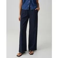 OPUS PANTS Stoffhose Mucia base aus kühler Webware mit Stretchkomfort Praktische Taschen runden den entspannten Look ab