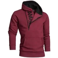 Amaci&Sons Kapuzenpullover HUNTSVILLE Kapuzenpullover Herren Zipper Pullover Sweatshirt Hoodie Sweatjacke