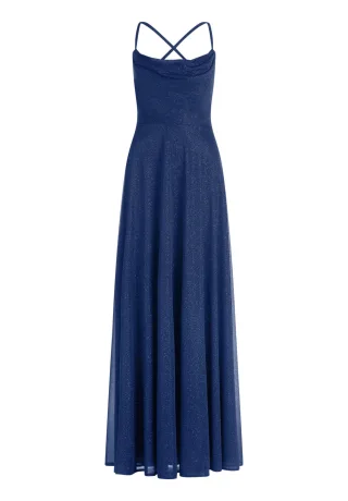 Suddenly Princess - Abendkleid dunkelblau/grau - Gr. - 36