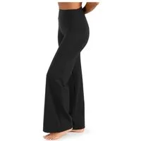 Smilodox Leggings Neola Damen, Schlaghose, V-Shape Bund, für Fitness & Alltag Flared Bein, Performance Stretch, Shaping, Soft Touch