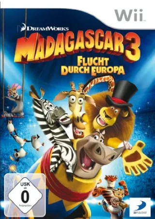 Madagascar 3 - Flucht durch Europa [Nintendo Wii]