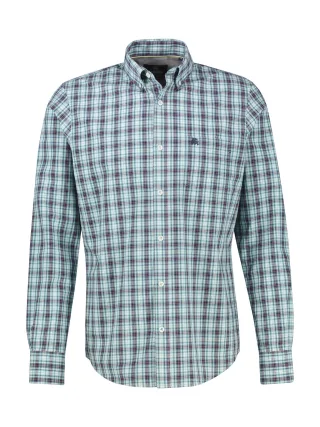 LERROS - BUTTON DOWN arctic blue - Gr. - XXXL