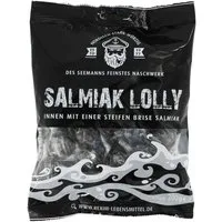 Rexim Süßigkeit Rexim Salmiak Lolly 200g – Extra starke Lakritz‑Lollies (16 Stück), 200 g