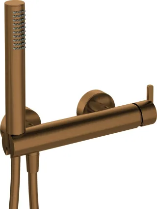 Neuesbad Serie 600 Brausearmatur mit Brauseset, Oberfläche: bronze gebürstet NB1BQS_C41M1