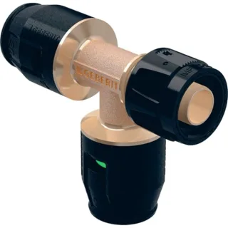 Geberit PushFit Übergangs-T-Stück 651503001
