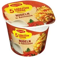 MAGGI Fertiggericht, Maggi 5 Minuten Terrine Nudeln in Rahmsauce cremig pikant 67g