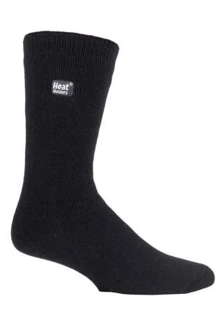 Heat Holders Lite - 3 Paar Multipack Herren isolierte thermische Socken für den Winter | dünne & warme Socken für Kleid Socken - schwarz