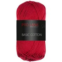 Pro Lana Pro Lana BASIC COTTON Baumwollgarn 50 g Häkelwolle, 125 m (Perfektes Baumwoll-Garn für leichte Pullover, Mützen und Accessoires), 50 g
