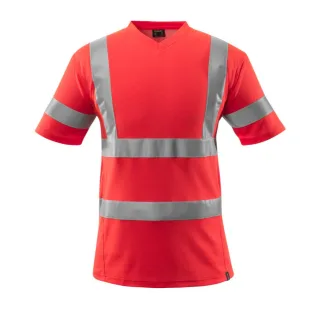 MASCOT T-Shirt Hi-vis Rot L - 18282-995-222-L