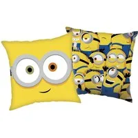 Jerry Fabrics Dekokissen Minions Watch me Dekokissen Kissen 40x40 cm Bob Gelb