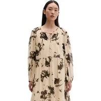 Marc O'Polo Druckkleid aus Crinkle-Viskose