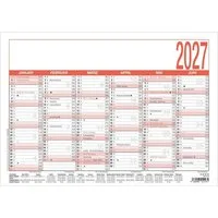 ZETTLER Terminplaner Arbeitstagekalender 907 A4 29,7x21cm 2027