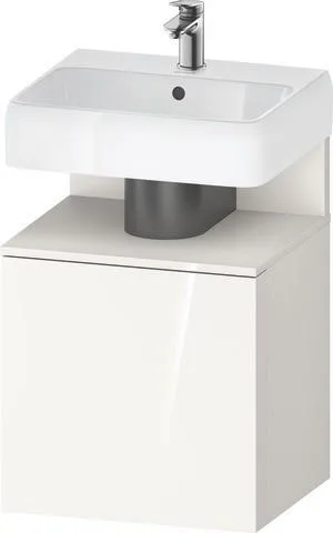 Duravit Qatego Waschtischunterbau wandhängend Weiß Hochglanz 490x420x645 mm - QA4077R84220000 QA4077R84220000