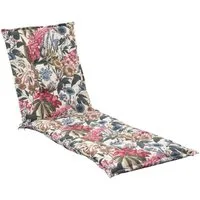 GO-DE Liegenauflage HANA, B 60 x L 190 cm, Mehrfarbig, Baumwolle, (1 St), Polyester, für Gartenliegen