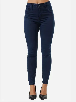 Tazzio Damen Skinny Fit High Rise Jeans