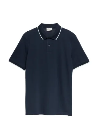 s.Oliver Red Label - Polo-Shirt blau - Gr. - 3XL