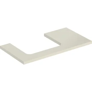 Geberit ONE Waschtisch-Platte, Ausschnitt links, für Aufsatzwaschtisch 505303004