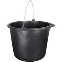 Prima-Online Baueimer Baueimer Wassereimer Mörteleimer Garteneimer mit Ausguss 12/16/20L, (5-tlg)