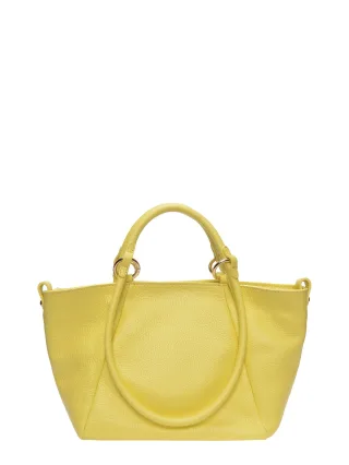 Roberta M Zweifarbig Rindsledertasche