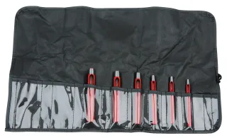 KS Tools Rundlocheisen-Satz, 6-tlg - 129.2113