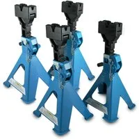 Bituxx Unterstellbock 4 Stück inkl. Heber 3000kg, 3000 kg max. Belastbarkeit, (Spar-Set, 4-St., MS-15773)