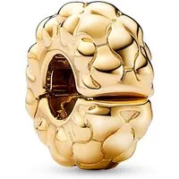 Pandora Charm Kugel 762716C00, Clip Bead Goldfarben