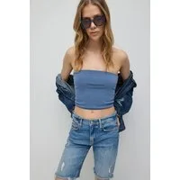No Matter What Crop-Top Trägerloses Crop-Top