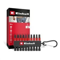 Einhell Bit-Set Original Einhell Impact-Bit-Set 10-tlg. (50-mm-Bits PH/PZ/T/H, S2-Stah, 10-St., Original Einhell Impact-Bit-Set 10-tlg. (50-mm-Bits PH/PZ/T/H, S2-Stah