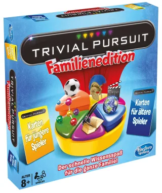 Hasbro Spiele 73013594 - Trivial Pursuit Familien Edition Familienspiel