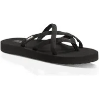 Teva Zehensandale Olowahu schwarz/schwarz Damen Sandale
