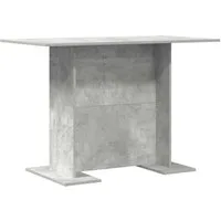 vidaXL Esstisch Esstisch Beton Grau 110 x 60 x 75 cm Holzwerkstoff (1-St)