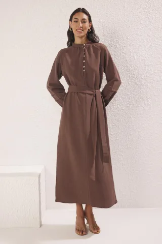 Lange, gerade geschnittene, lässige/alltagstaugliche, bequeme Kleider für Damen