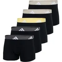 adidas Sportswear Trunk Trunk Active Flex Cotton (5-St., 5er Set) mit flexiblem Vier-Wege-Stretchmaterial