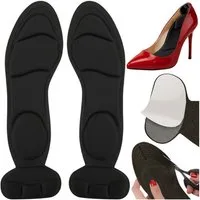 Ruhhy Luftkissen-Schuheinlage High Heel-Einlegeeinlagen (Spar-Set, 2-tlg., Bedürfnisse zugeschnitten), integrierte Fersenkappen verhindern Blasen, Reizungen
