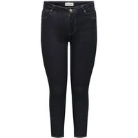 ONLY CARMAKOMA Skinny-fit-Jeans CARWILLY REG SKINNY ANK DNM BOX NOOS Baumwollmischung, Regular Waist
