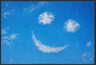 Fussmatte Smile Himmel 4682 | Größe: 60 cm x 45 cm