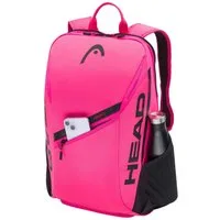 Head Tennisrucksack Tour (Schlägerfach, mit Schuhfach, 25 Liter) 2026 pink/schwarz