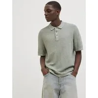 Jack & Jones Kurzarmpullover JJEGEORGE KNIT POLO SS SN mit Polo Kragen
